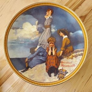 Vintage NWB Norman Rockwell Plate